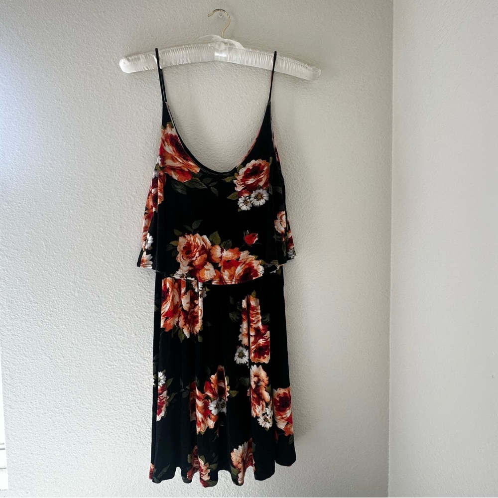 Vibrant boho colored sundress